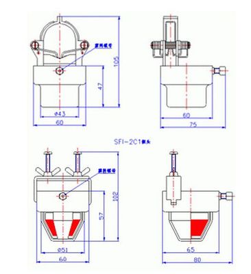 DL-JDG 压簧式线路故障指示器二合一故障指示器