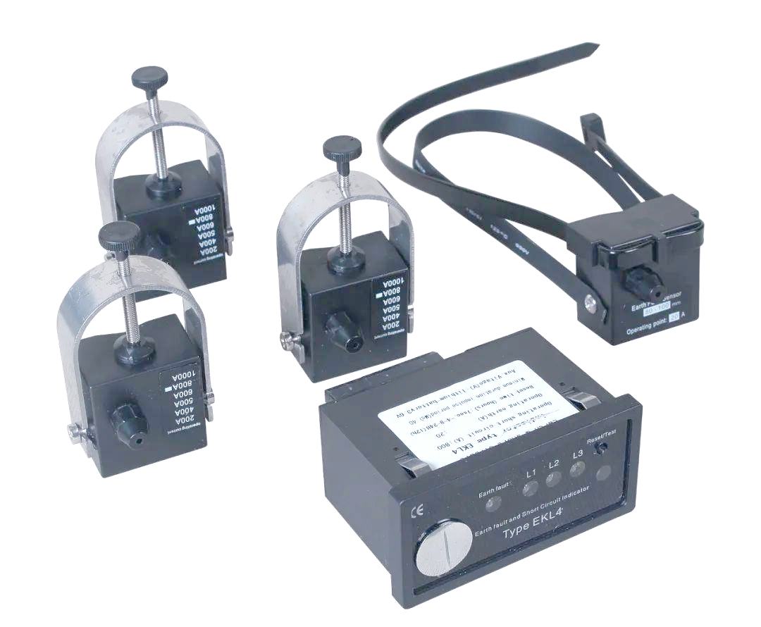 故障指示器:一种安装在电力线上用于指示故障电流的装置